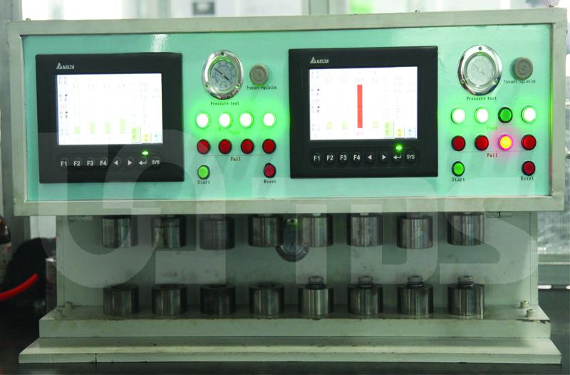 LCD pressure leak tester 