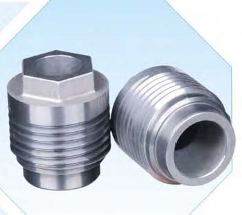 Tungsten Carbide Spiral Nozzle for PDC Bits in hexagonal Shape