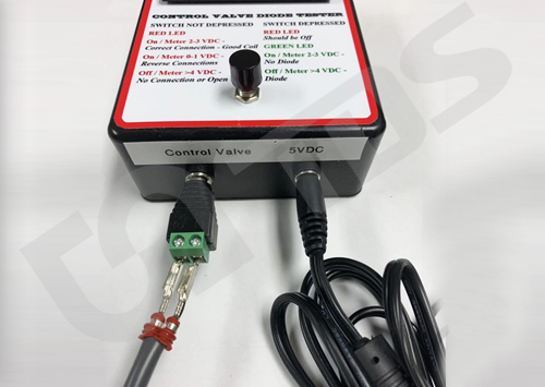 A/C control valve Diode Teste